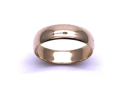 9ct Yellow Gold Wedding Ring 5.5mm