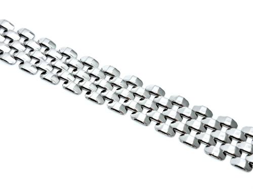 Silver Watch Link Bracelet