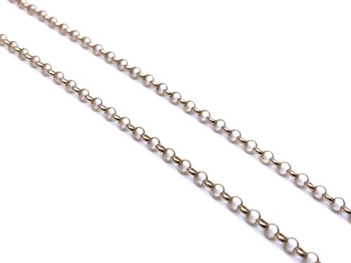 9ct Yellow Gold Belcher Chain 30 Inch