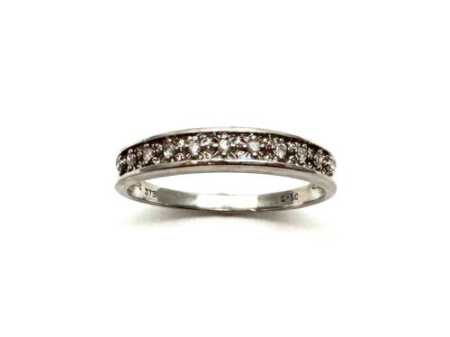 9ct White Gold Dimond Eternity Ring