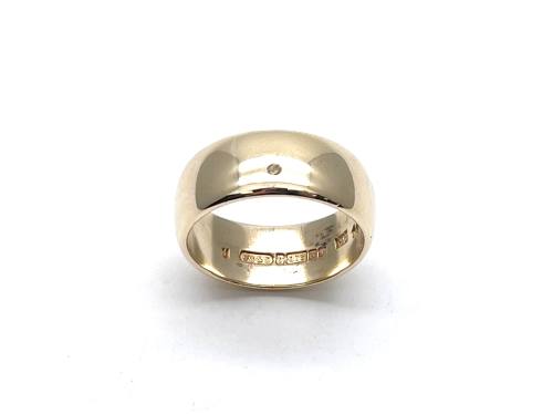 9ct Yellow Gold Wedding Ring 8.5mm