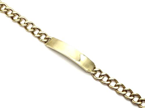 9ct Yellow Gold ID Bracelet