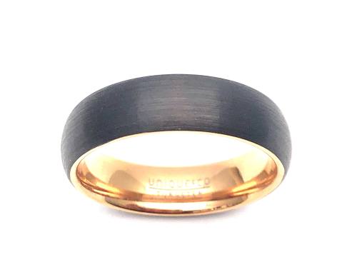 Black Tungsten Carbide Ring