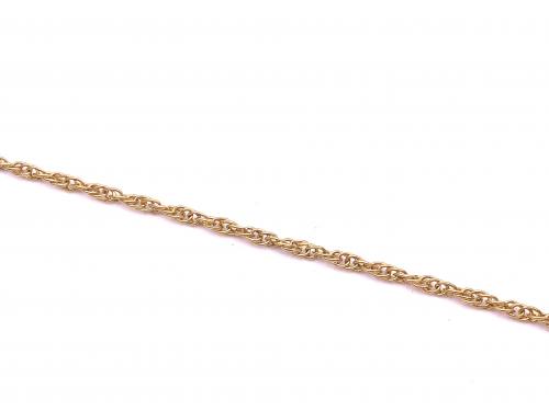9ct Prince of Wales Anklet