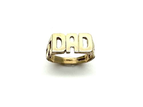 9ct Yellow Gold DAD Ring