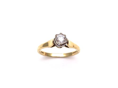 18ct Diamond Solitaire Ring 0.20ct