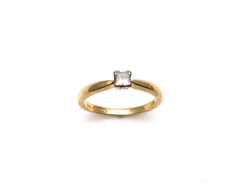 18ct Diamond Solitaire Ring 0.15ct