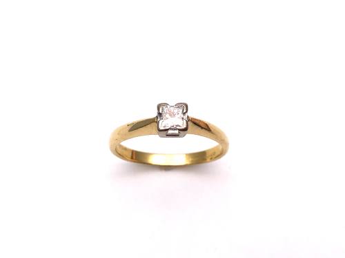 18ct Diamond Solitaire Ring 0.25ct
