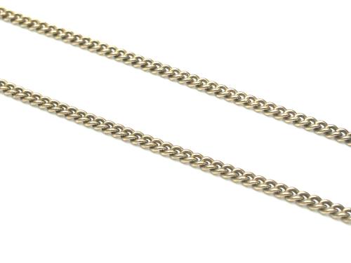 9ct Yellow Gold Curb Chain 24 inch