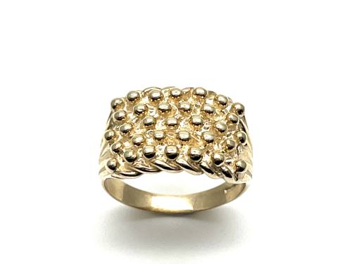 9ct Yellow Gold Keeper Ring