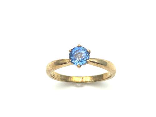 9ct Yellow Gold Kyan Sapphire Solitaire