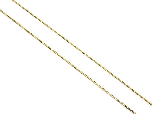 9ct Yellow Gold Fine Curb Chain