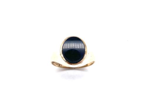 9ct Yellow Gold Onyx Signet Ring