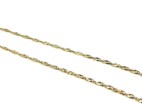 9ct Yellow Gold Singapore Chain