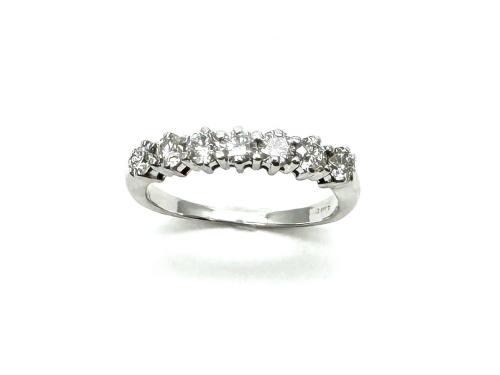 18ct Diamond 7 Stone Eternity Ring