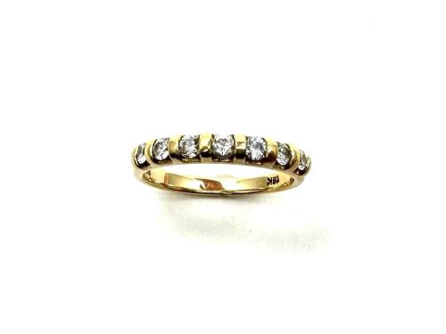 18ct Yellow Gold Diamond Eternity Ring