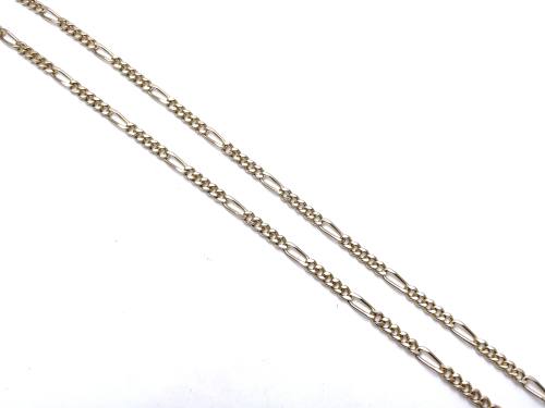 9ct Yellow Gold Figaro Chain