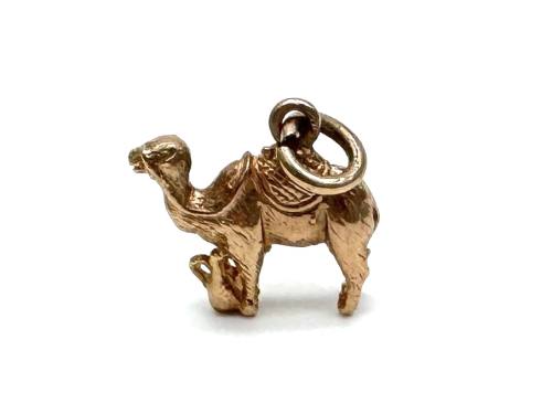 9ct Yellow Gold Camel Charm