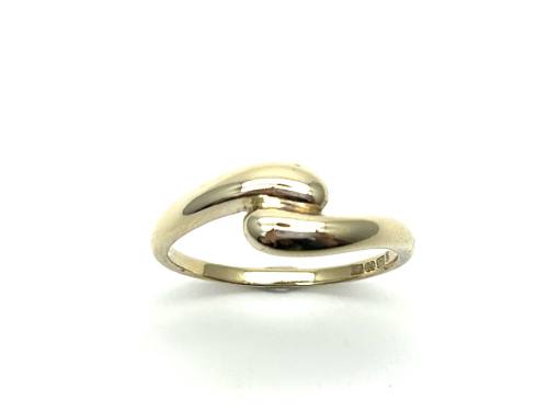 9ct Yellow Gold Twisted Fancy Ring