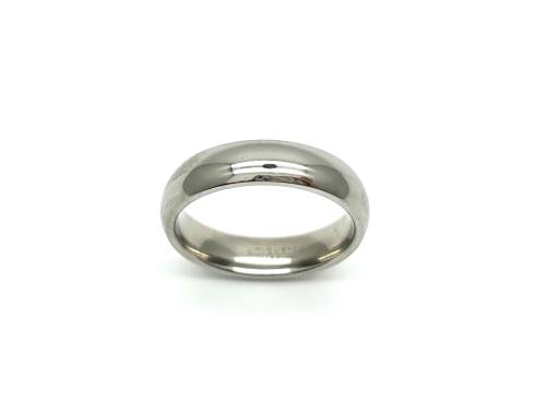 Titanium Polished Ring 5mm