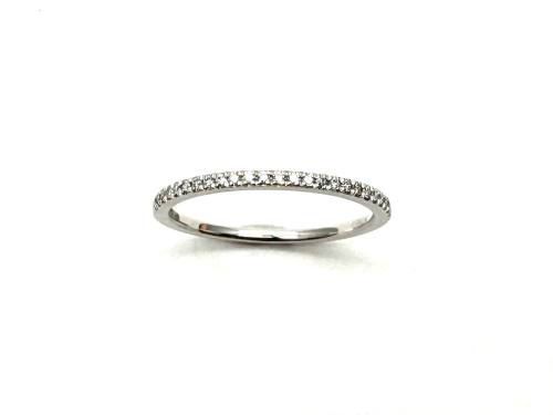 Platinum Diamond Eternity Ring 0.10ct