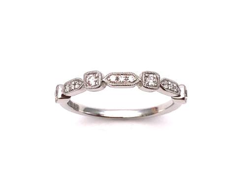 Platinum Diamond Eternity Ring 0.16ct