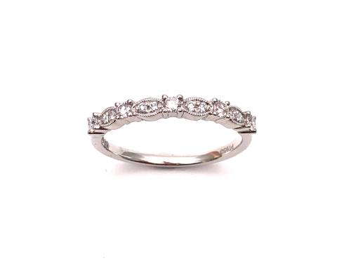 Platinum Diamond Eternity Ring 0.26ct