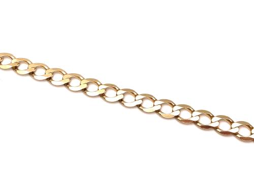 9ct Yellow Gold Curb Bracelet