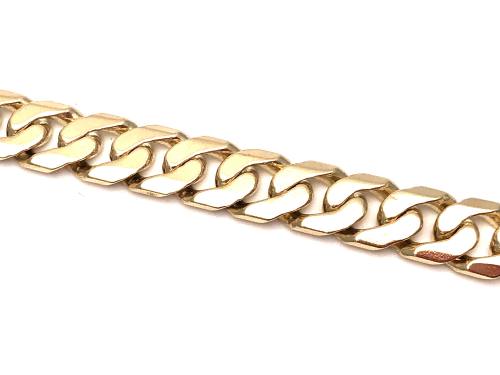 9ct Yellow Gold Curb Bracelet