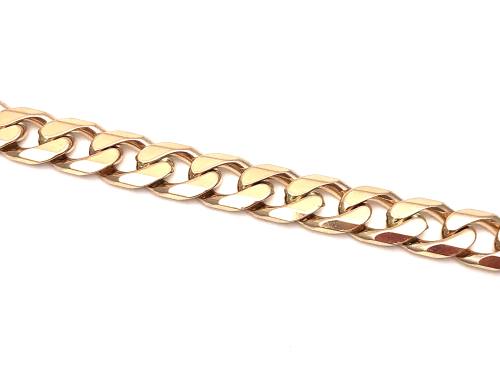 9ct Yellow Gold Curb Bracelet