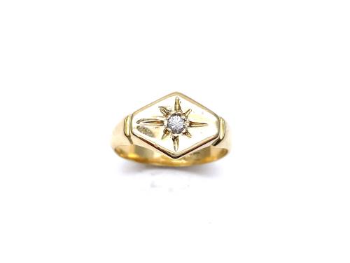 18ct Yellow Gold Fancy Diamond Ring