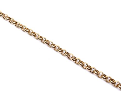 9ct Yellow Gold Belcher Bracelet