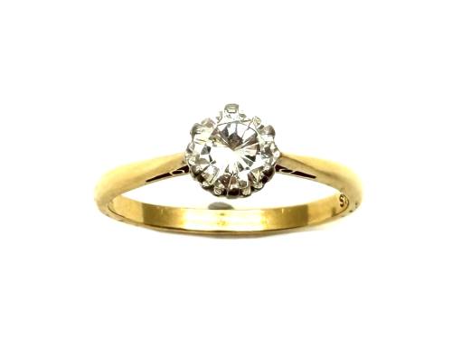 18ct Diamond Solitaire Ring