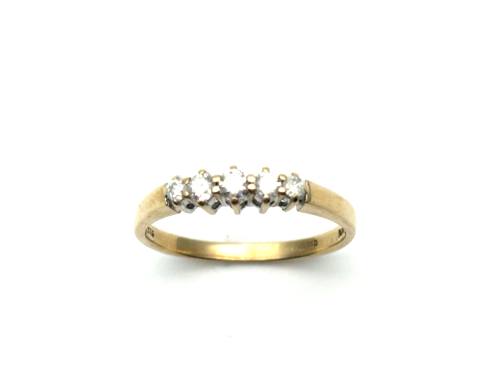 9ct Diamond 5 Stone Eternity Ring