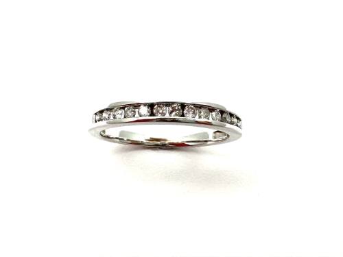 18ct White Gold Diamond Eternity Ring