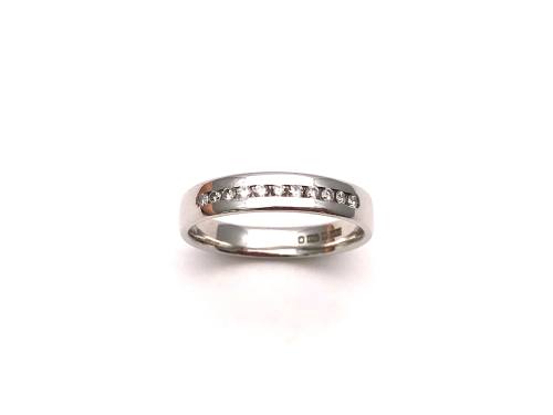 18ct Diamond Wedding Ring