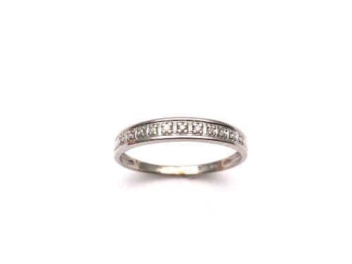 9ct White Gold Diamond Eternity Ring