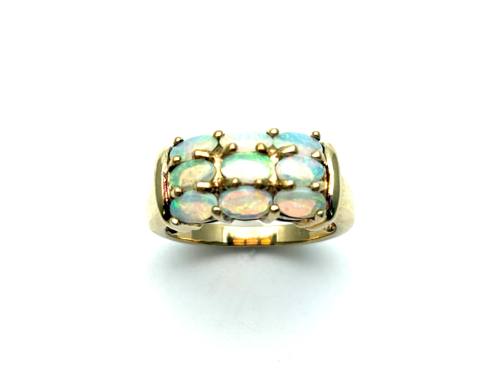 9ct Opal Cluster Ring