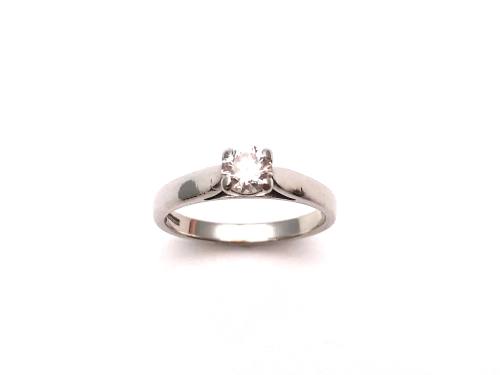 18ct Diamond Solitaire Ring 0.34ct