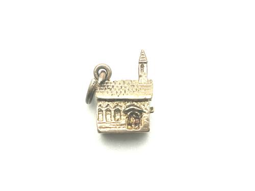 9ct Yellow Gold Church Charm