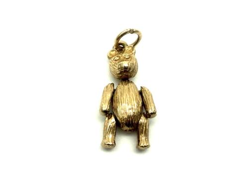 9ct Yellow Gold Teddy Bear Pendant