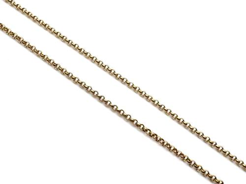 9ct Yellow Gold Belcher Chain