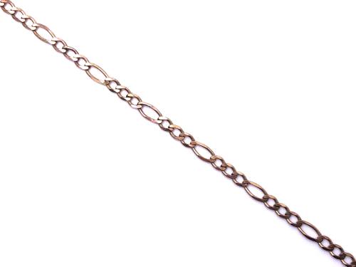 9ct Yellow Gold Fiagro Anklet