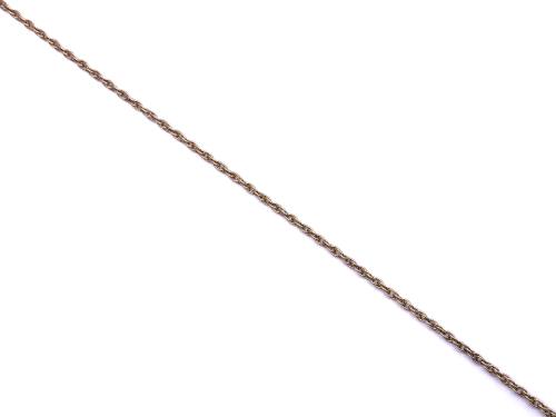 9ct Yellow Gold Prince Of Wales Anklet