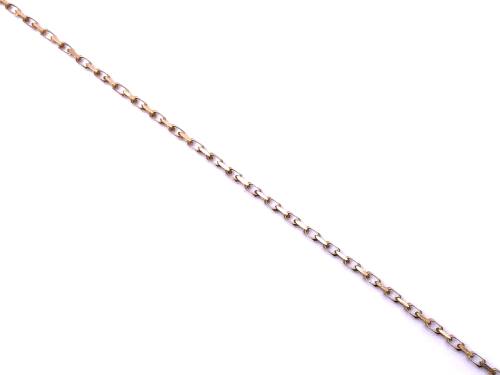 9ct Yellow Gold Filed Belcher Anklet