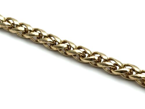 9ct Spiga Bracelet  7 3/4inches