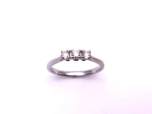 9ct Diamond Three Stone Ring