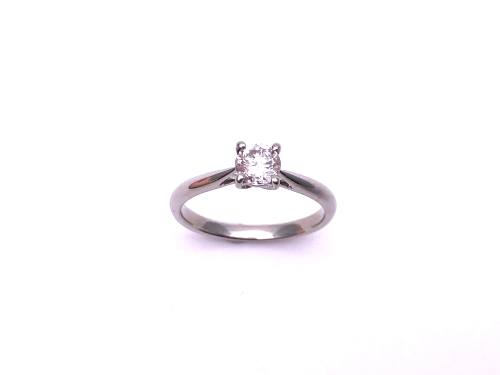 Platinum Diamond Solitaire Ring