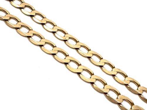 9ct Yellow Gold Curb Chain