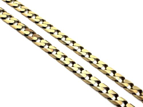 9ct Yellow Gold Curb Chain